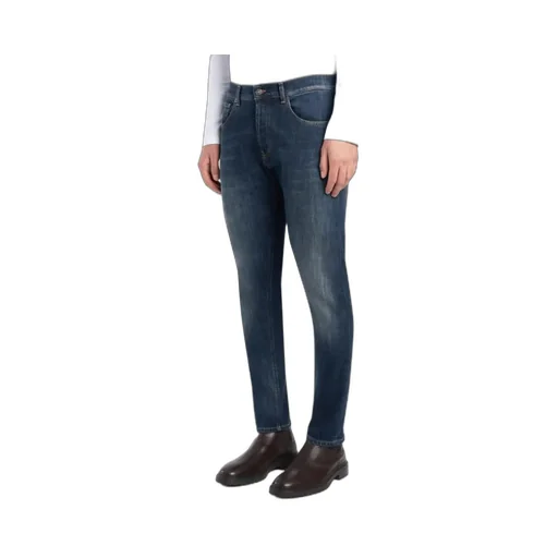 Five-Pocket Straight-Leg Jeans