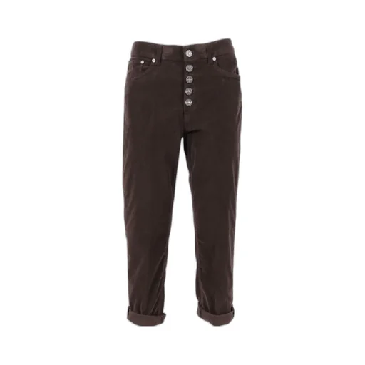 Button-Fly Corduroy Trousers
