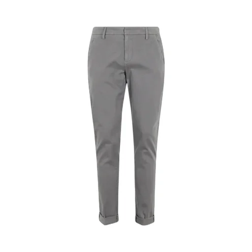 Belt-Lined Casual Pants