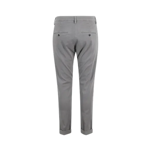 Belt-Lined Casual Pants