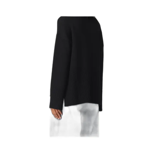 Turtleneck Ribbed Sweater