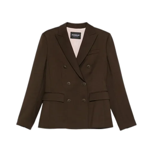 Double-Breasted Buttoned Jacket
