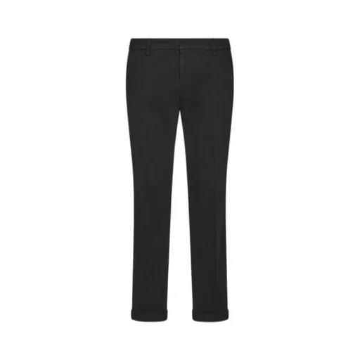 Belt-Lined Casual Pants