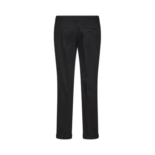 Belt-Lined Casual Pants