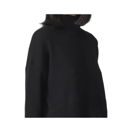 Turtleneck Ribbed Sweater