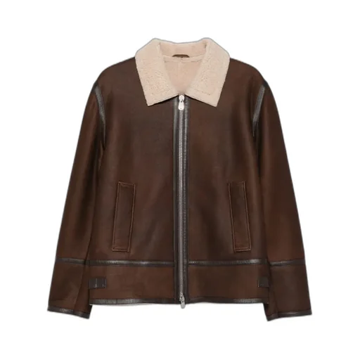 Shearling Collar Coat