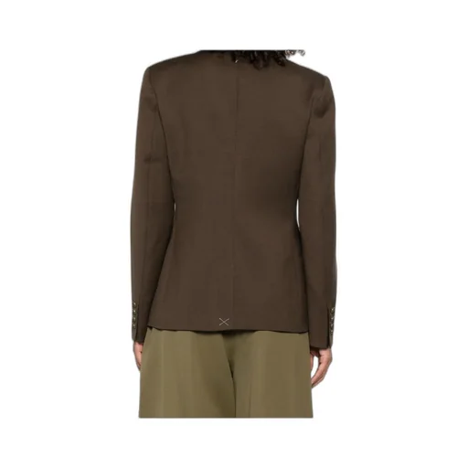 Double-Breasted Buttoned Jacket