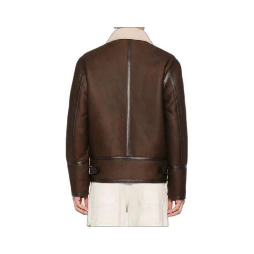 Shearling Collar Coat