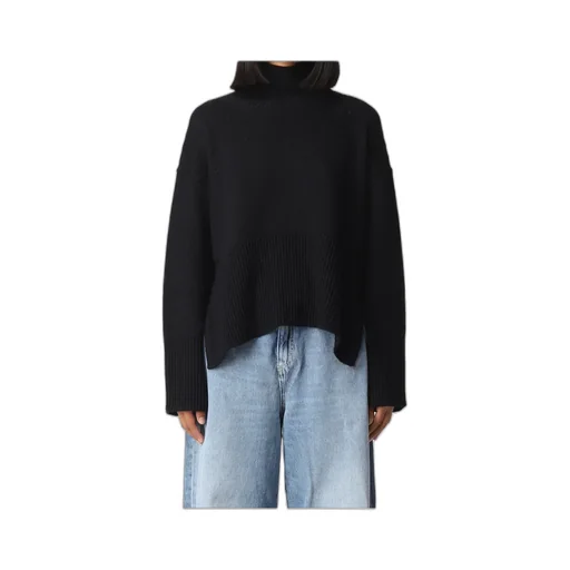 Turtleneck Ribbed Sweater