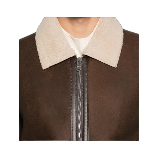 Shearling Collar Coat