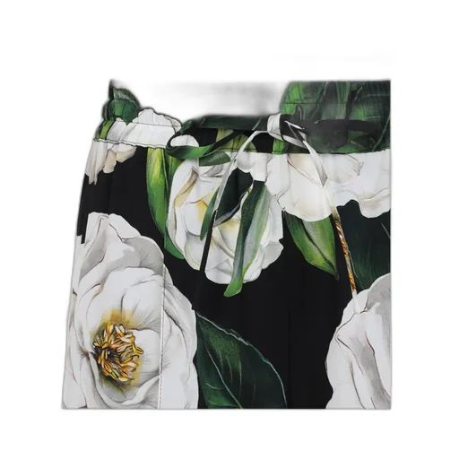 Floral-Print Trousers