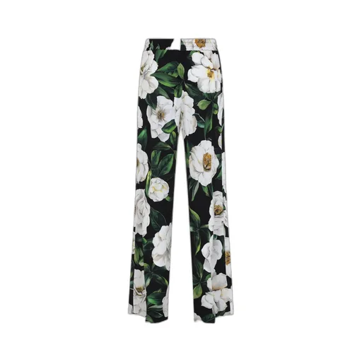 Floral-Print Trousers