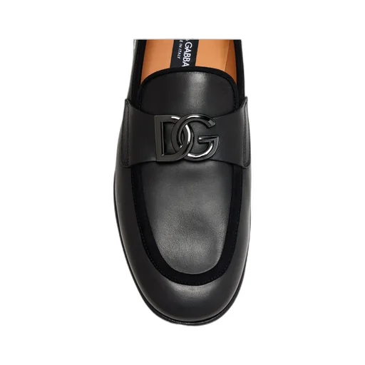 Erice Dg Logo Plaque Loafers