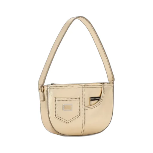Logo Plaque Shoulder Bag