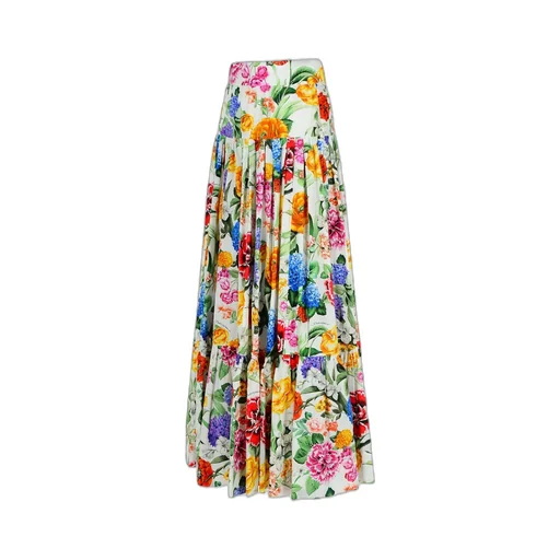 Floral Printed Midi Skirt