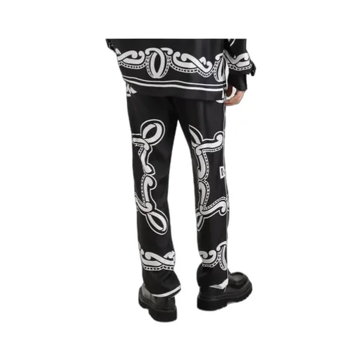 Pajama Printed Drawstring Pants