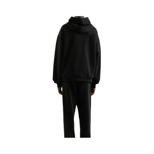 Logo Embossed Drawstring Hoodie