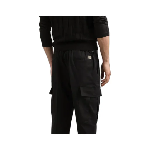 Logo Plaque Cargo Pants