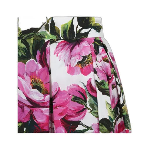 Printed Midi Skirt