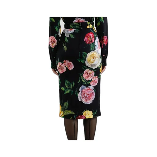 Floral Printed Midi Skirt