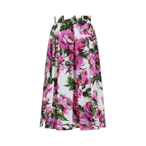 Printed Midi Skirt