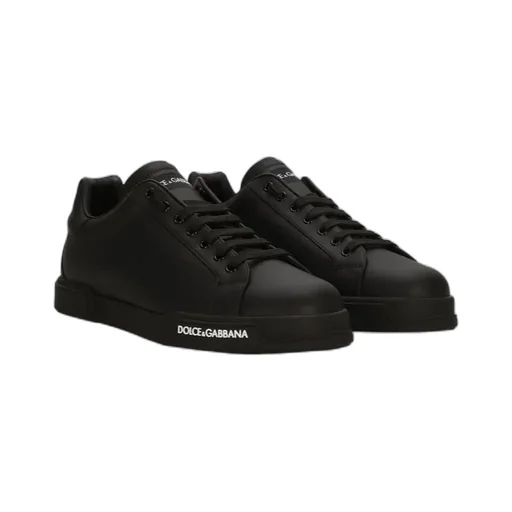 Logo Embossed Portofino Sneakers