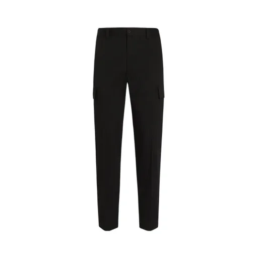Logo Plaque Cargo Pants