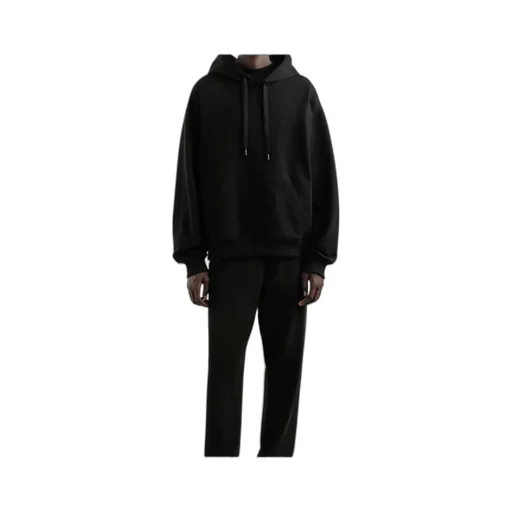 Logo Embossed Drawstring Hoodie