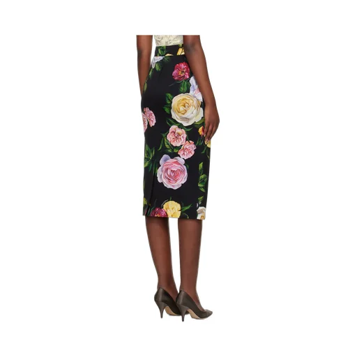 Floral Printed Midi Skirt