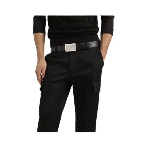 Logo Plaque Cargo Pants