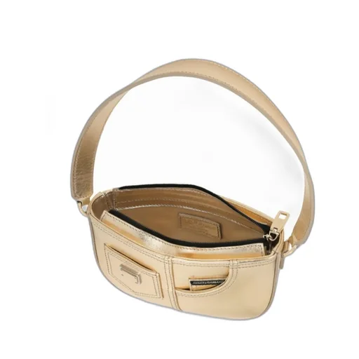 Logo Plaque Shoulder Bag