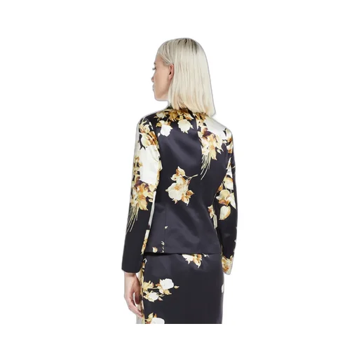 Printed Duchess Suit Jacket