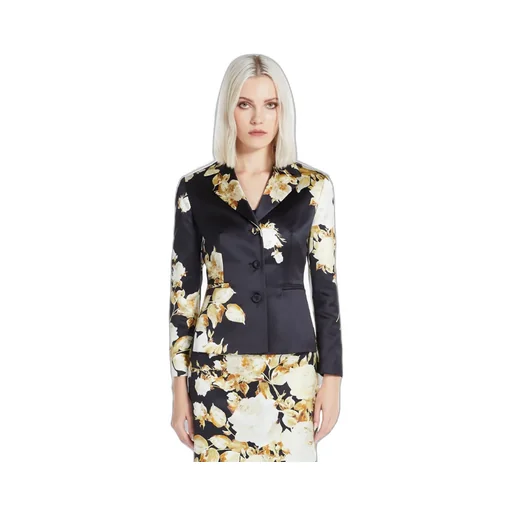 Printed Duchess Suit Jacket