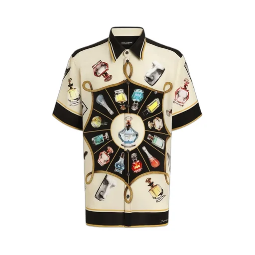 Graphic Printed Short-Sleeved Shirt