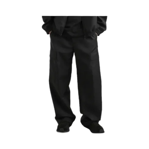 Logo Patch Cargo Pants