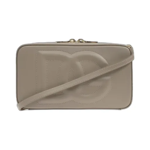 Logo-Embossed Small Camera Bag