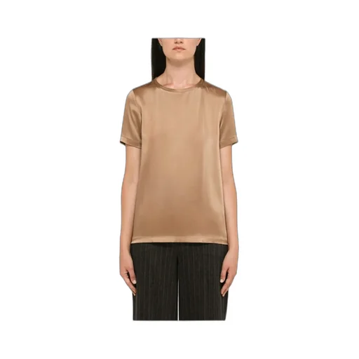 T-Shirt With Round Neck And Short Sleeves