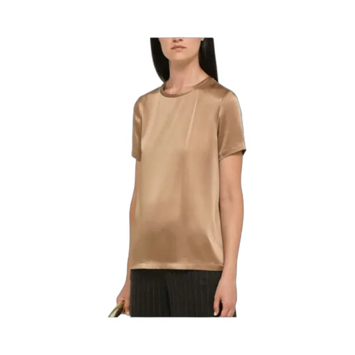 T-Shirt With Round Neck And Short Sleeves