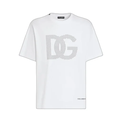 Dg Logo Printed Crewneck T-Shirt