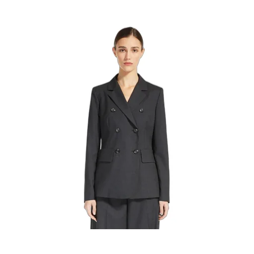Wool Double-Breasted Blazer