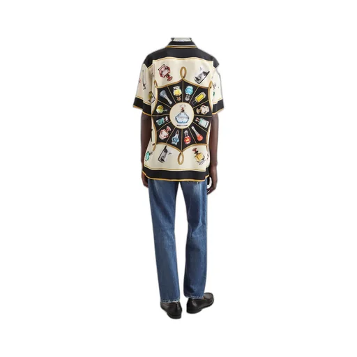 Graphic Printed Short-Sleeved Shirt
