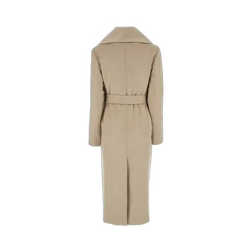 Long-Sleeved Cashmere Coat