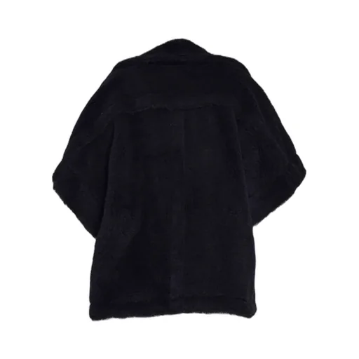 Lapel Zipper Cape