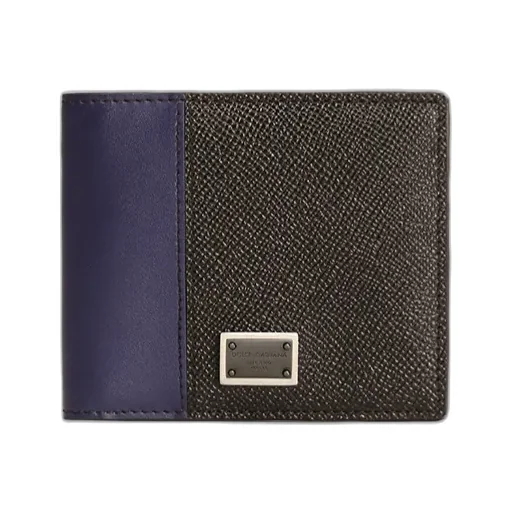 Logo Plaque Bi-Fold Wallet