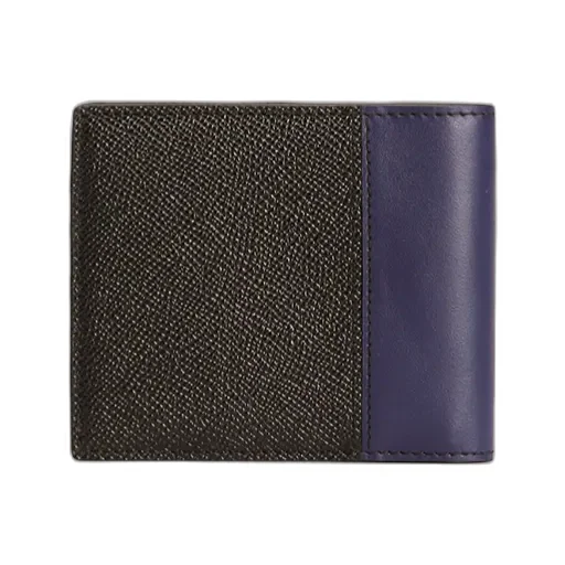 Logo Plaque Bi-Fold Wallet