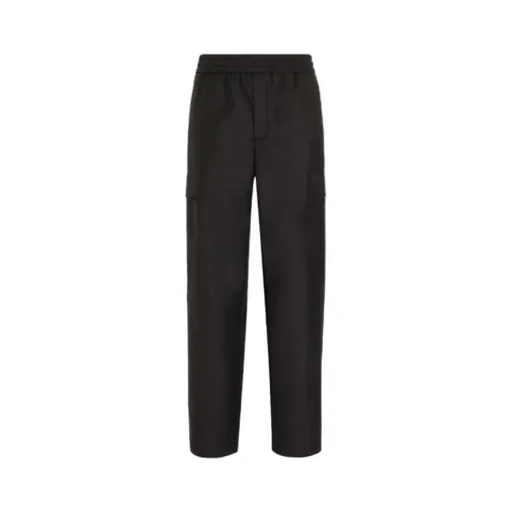 Logo Patch Cargo Pants