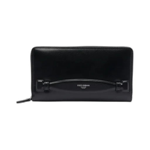 Logo Printed Zip-Around Wallet