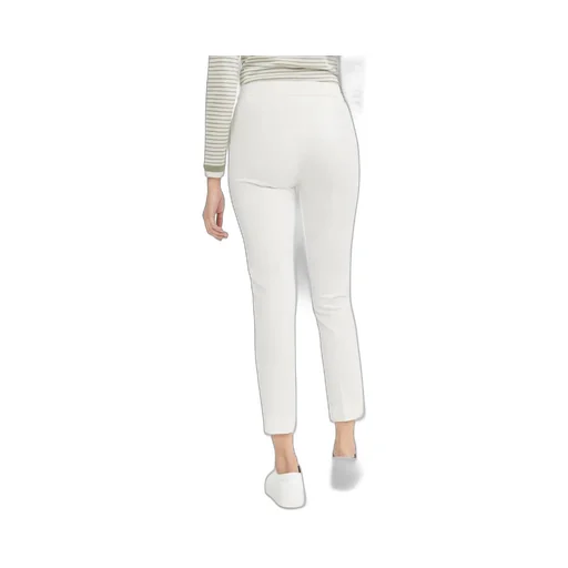 Mid-Rise Cropped Trousers