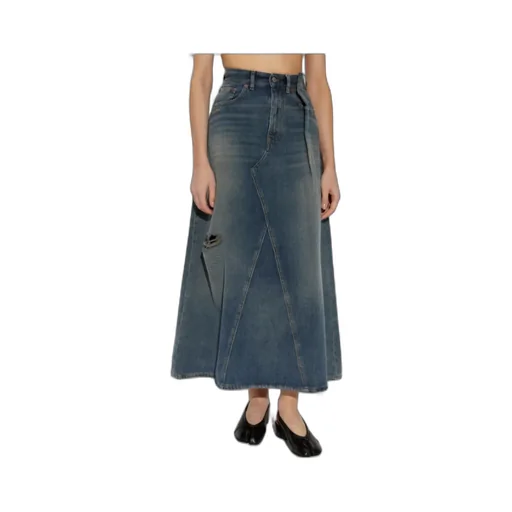 Distressed Skirt