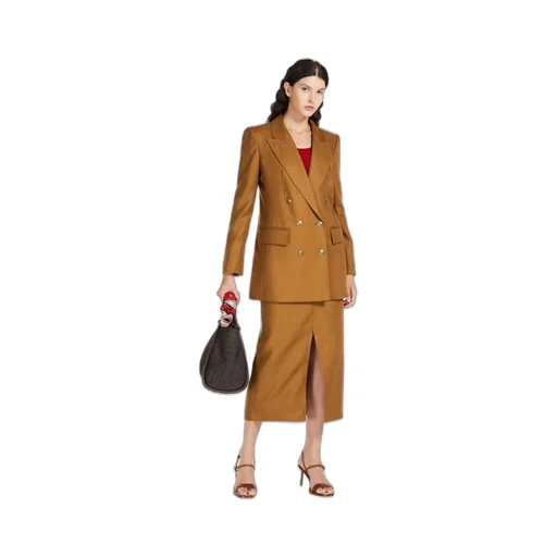 Double-Breasted Suit Jacket